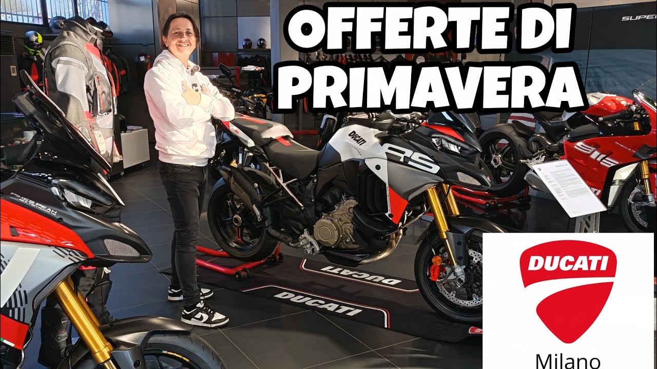 DUCATI MILANO: OFFERTE DI PRIMAVERA. CON FABIO DI CHIARA