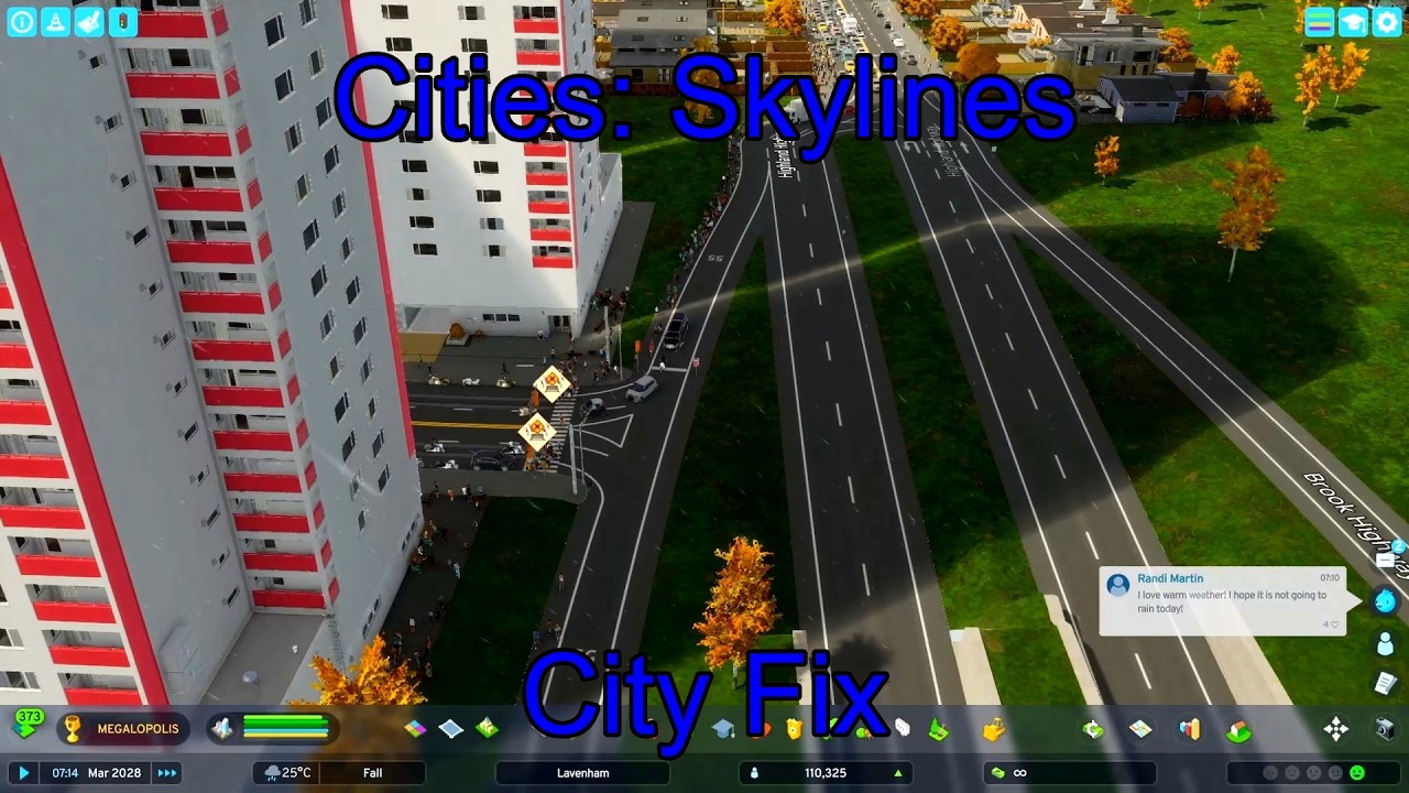 Cities: Skylines II City Fix: Lavenham Part 5 – Rebuilding a Dense Modern City