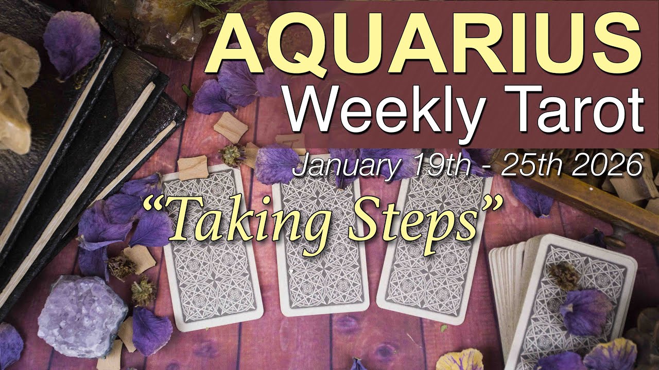 AQUARIUS Weekly Tarot 'A KARMIC DECISION!
