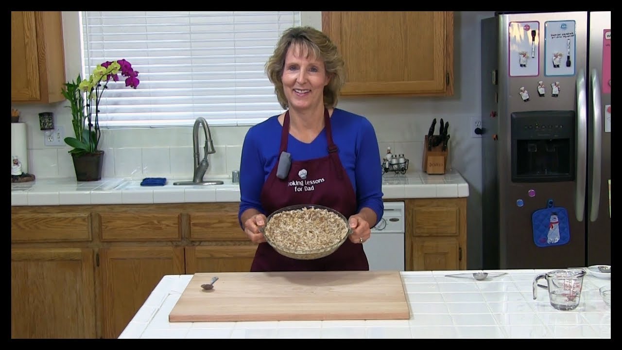 No-bake Almond Coconut Pie Crust! An Easy, Healthy Recipe!