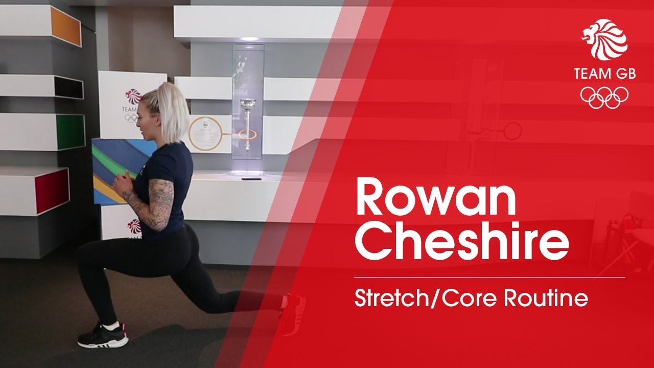 Rowan Cheshire stretch routine | Workout Wednesday