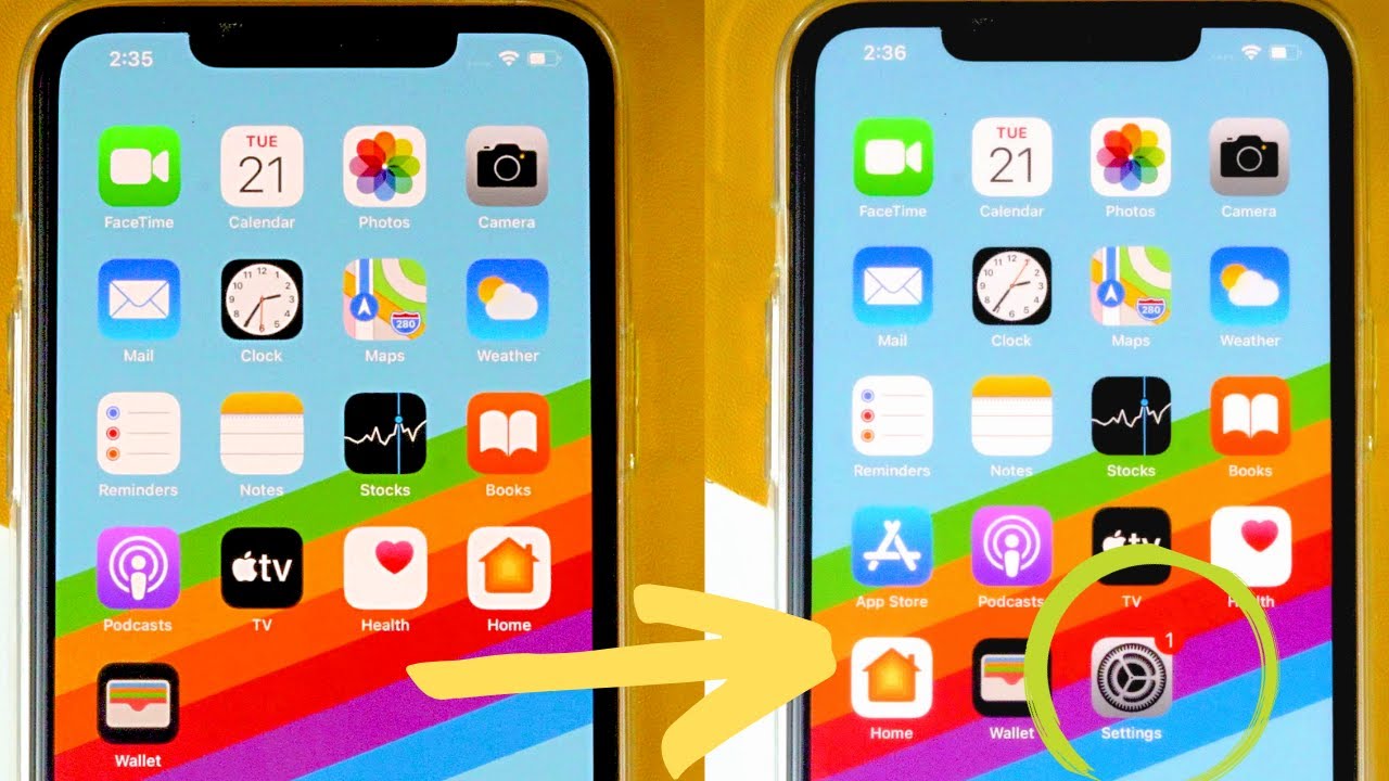 Как вернуть пропавший значок настроек на iPhone | Значок настроек пропал с главного экрана