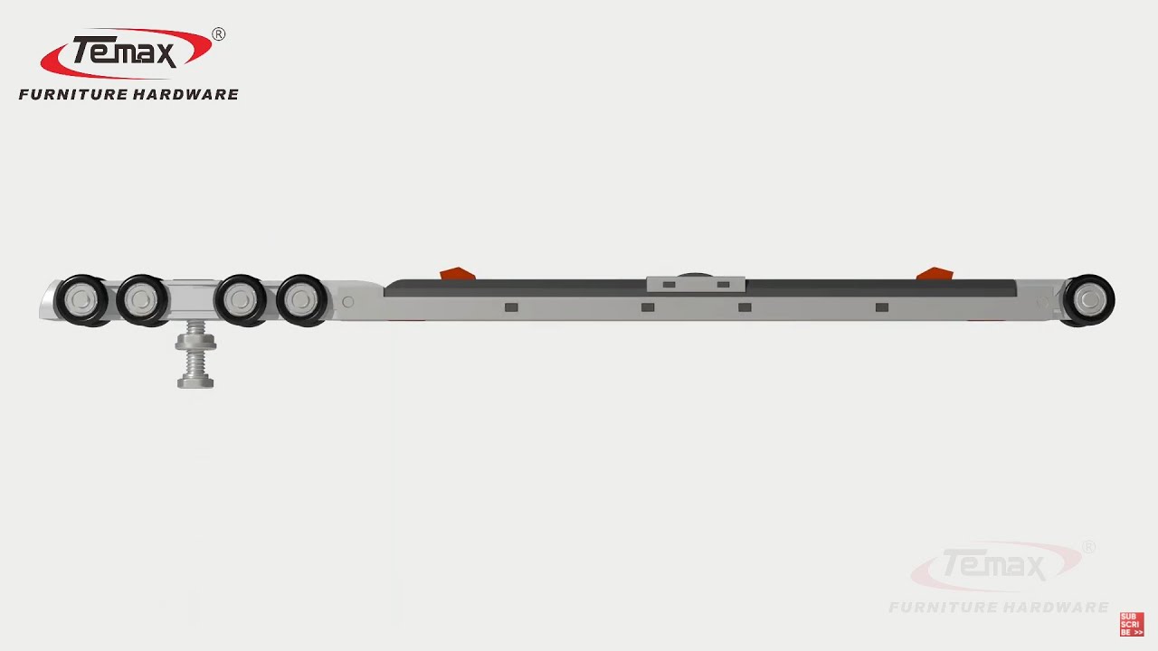 sliding door wheels rollers|How to use Hanging rollers with soft close  aluminium glass wood door