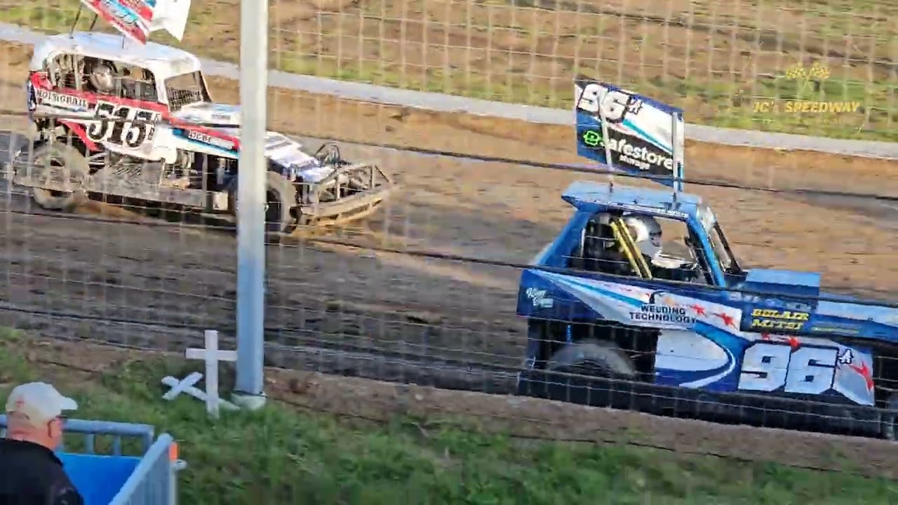 Superstock Teams Race's - GB Lions v Auckland Allstars & Auckland Select - Waikaraka Park Speedway