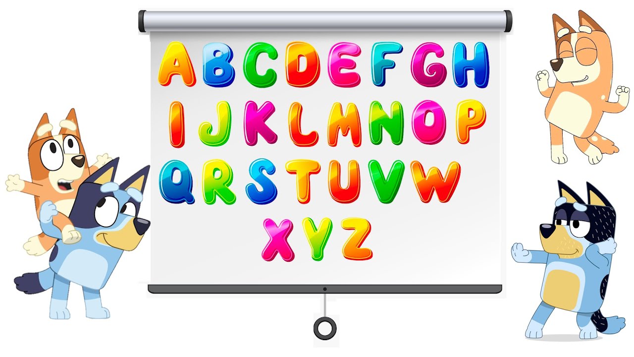 Песня ABC с Блуи! 🔠🎶 Английский алфавит