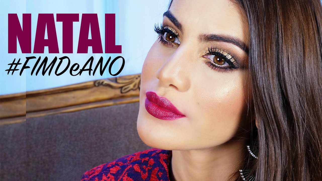 #FimDeAno - Maquiagem Natal 2014