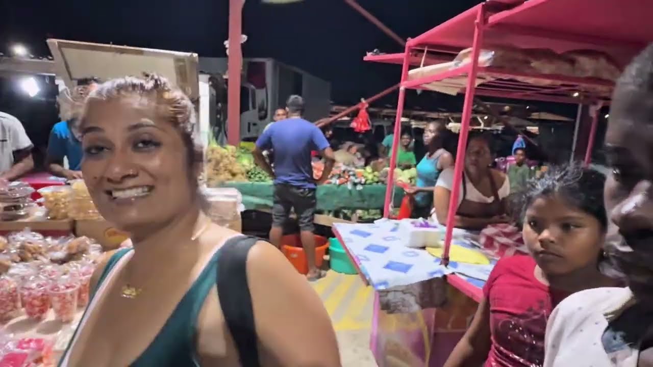 СОВЕРШЕННО НОВЫЙ НОЧНОЙ РЫНОК В ГАЙАНЕ