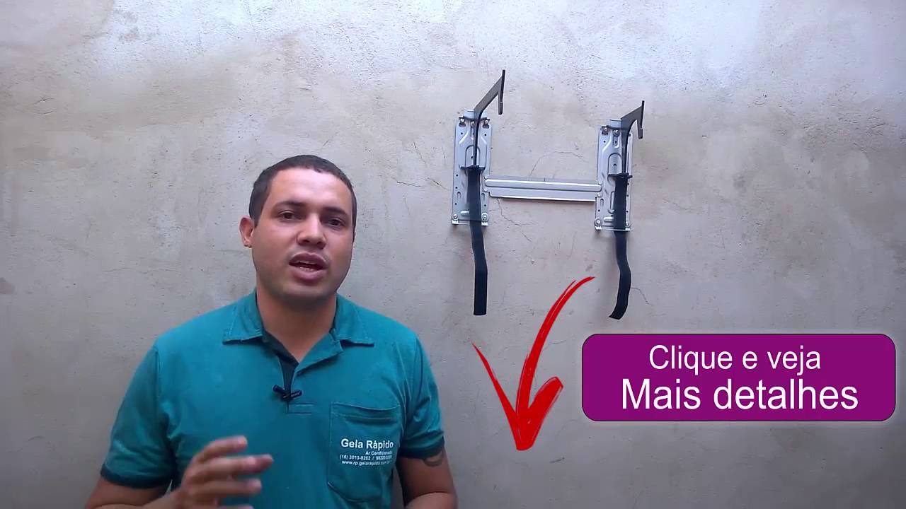 ⚡ Suporte Auxiliar CK para Instalação Ar Condicionado Split