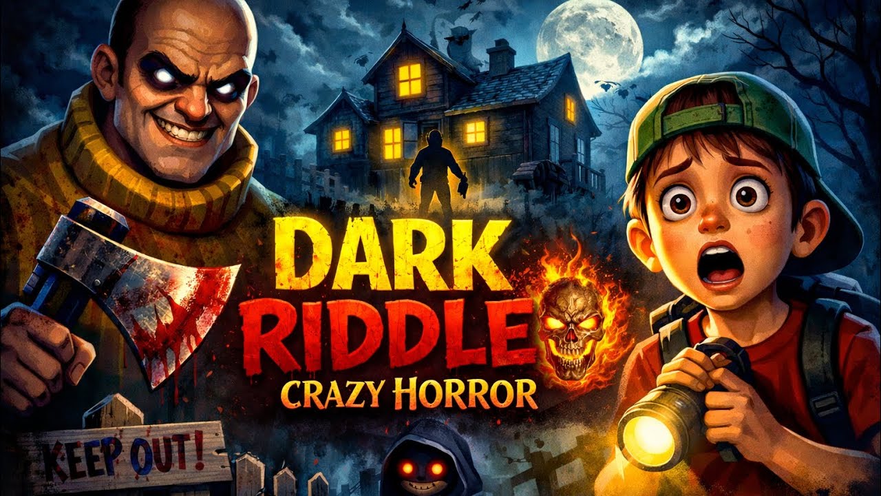 Ye Neighbor Insaan Nahi Lagta… 😱 | Dark Riddle Part 1 Hindi Gameplay