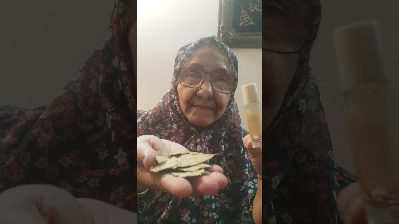 والله لن اترك..لو حرقت هذة العشبة السحريه داخل المنزل أو وضعتها تحت الوسادة/والله هى الحل النهائي لك