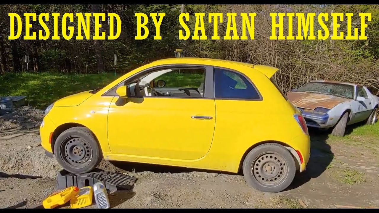 Repairing A Fiat 500: Who Designed This Car??