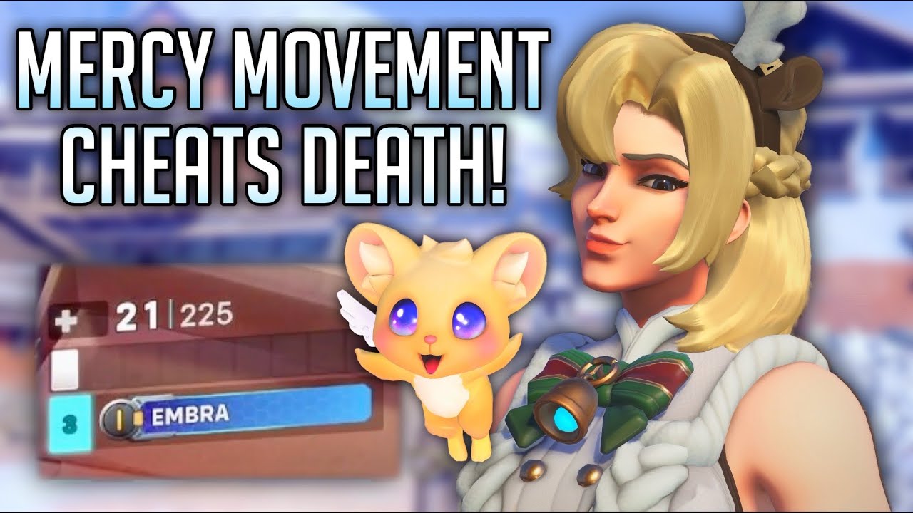I Cheated Death With My Movement: Mercy Gameplay - Overwatch 2