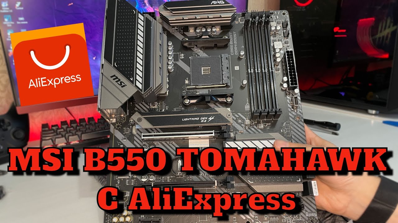 MSI B550 Tomahawk с Алиэкспресс! БУ Материнка из Китая  / Стоит ли того? Pci 3.0 vs Pci 4.0