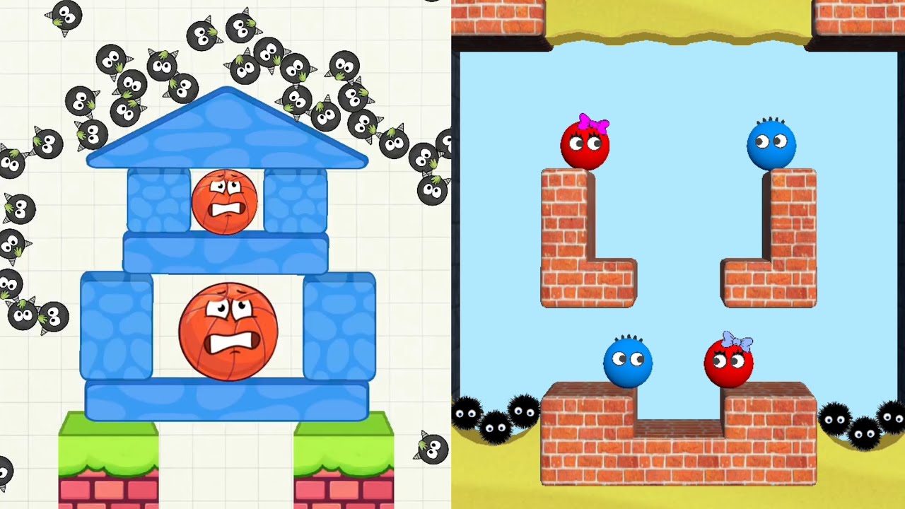 Cover The Ball ( Hide Ball ) vs Lucky Balls : Brain Teaser Games Live Streaming Gameplay 1
