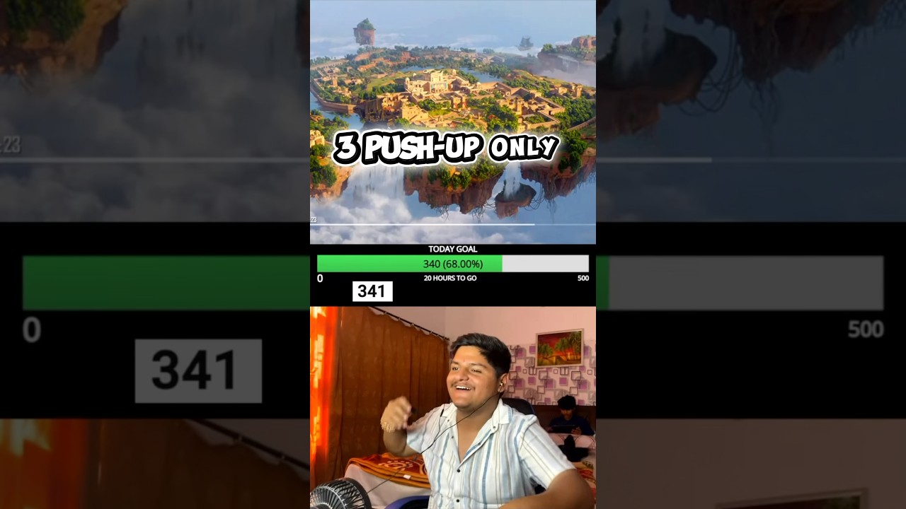 Every Kill = 1 Push-Up 😱💪 | BGMI Fitness Challenge! #bgmilive #bgmi #pubg  #jonathangaming