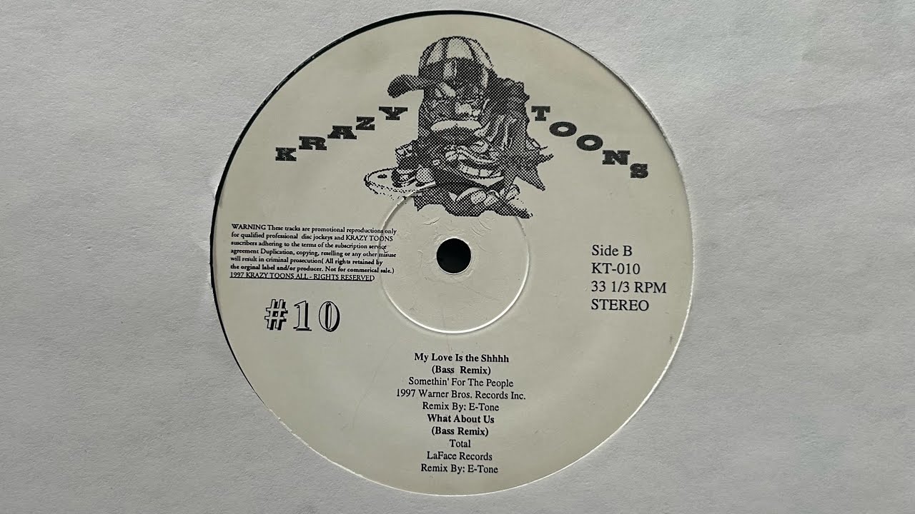 Somethin' For The People - My Love Is The Shhhh (E Tone Bass Remix)