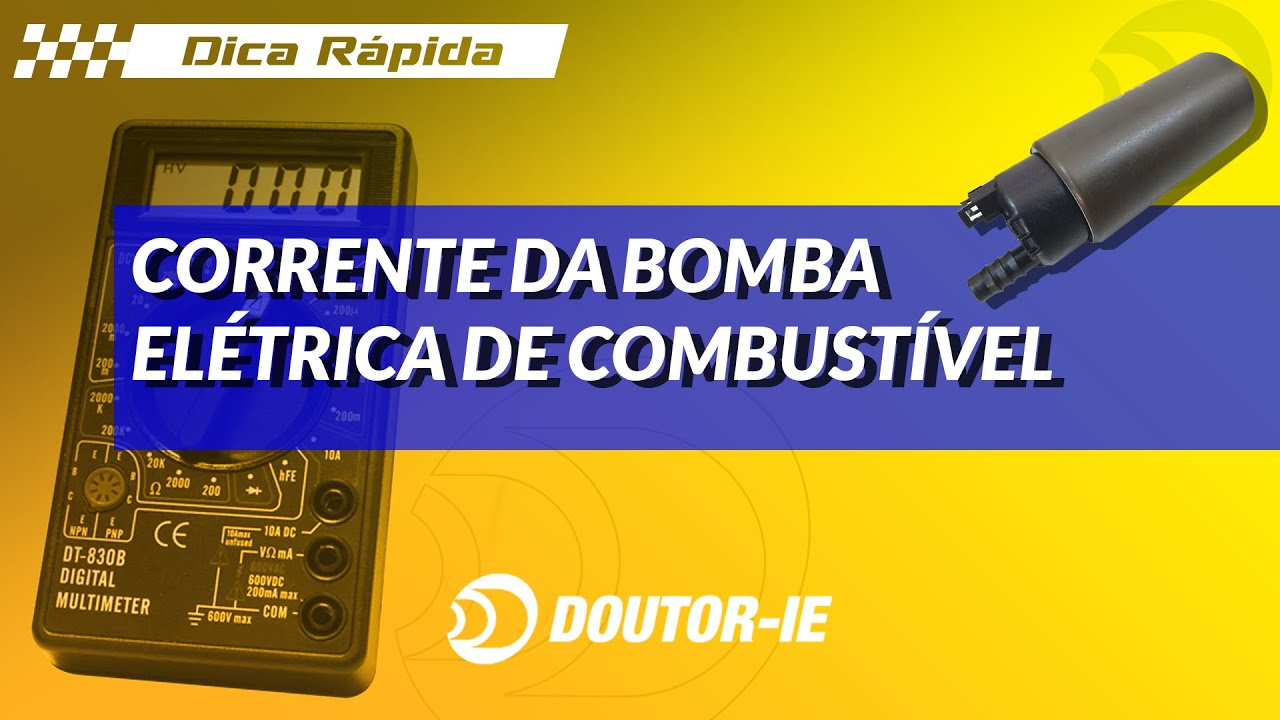 Teste prático: Corrente da bomba elétrica de combustível | Doutor-IE