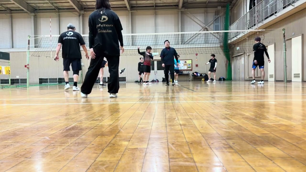 2026.3.15  あきる野混合バレー3セット目