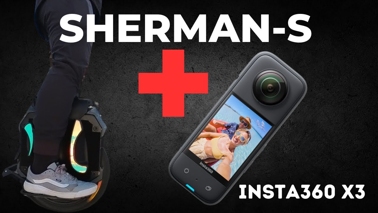 Sherman-S Test Run With My New Insta360 X3!