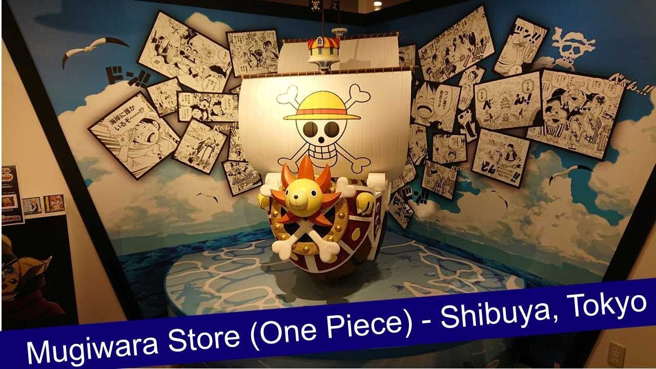 Visiting the Mugiwara Store (One Piece) - Shibuya, Tokyo