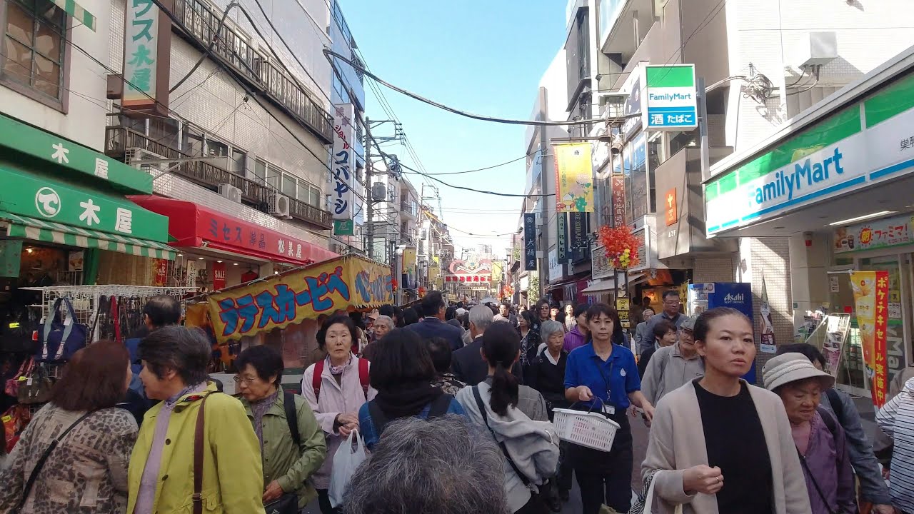 Tokyo Walk - Sugamo - 4K