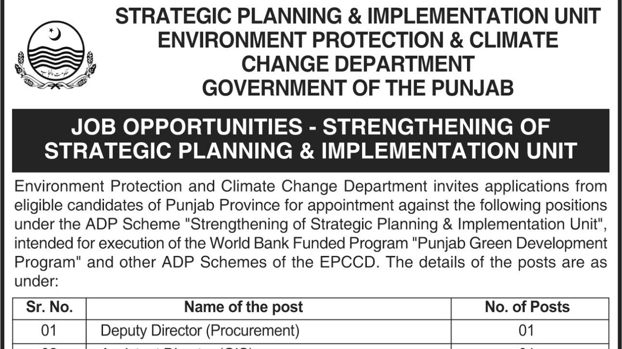 EPCCD Punjab Jobs 2026 | Assistant Director, Driver & More Posts | Apply Now