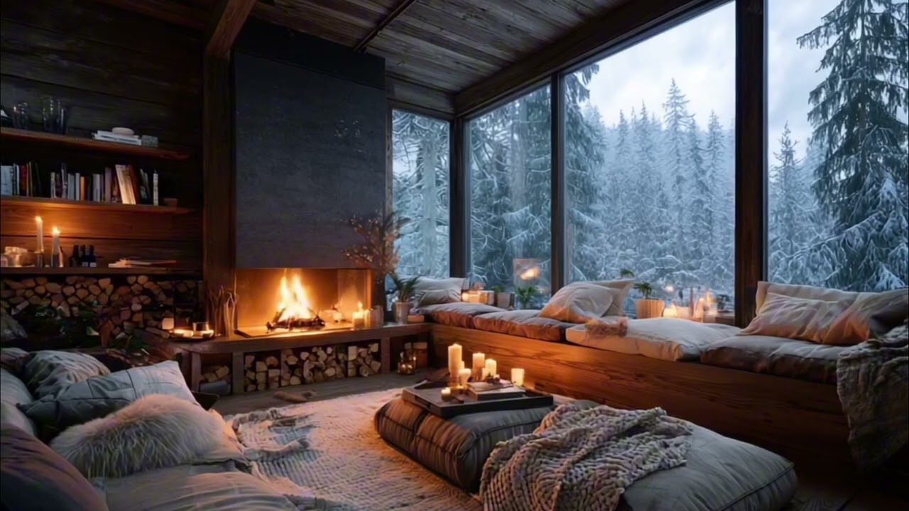 Cozy Fireplace Sounds for Deep Relaxation | No Music (1 Hour)