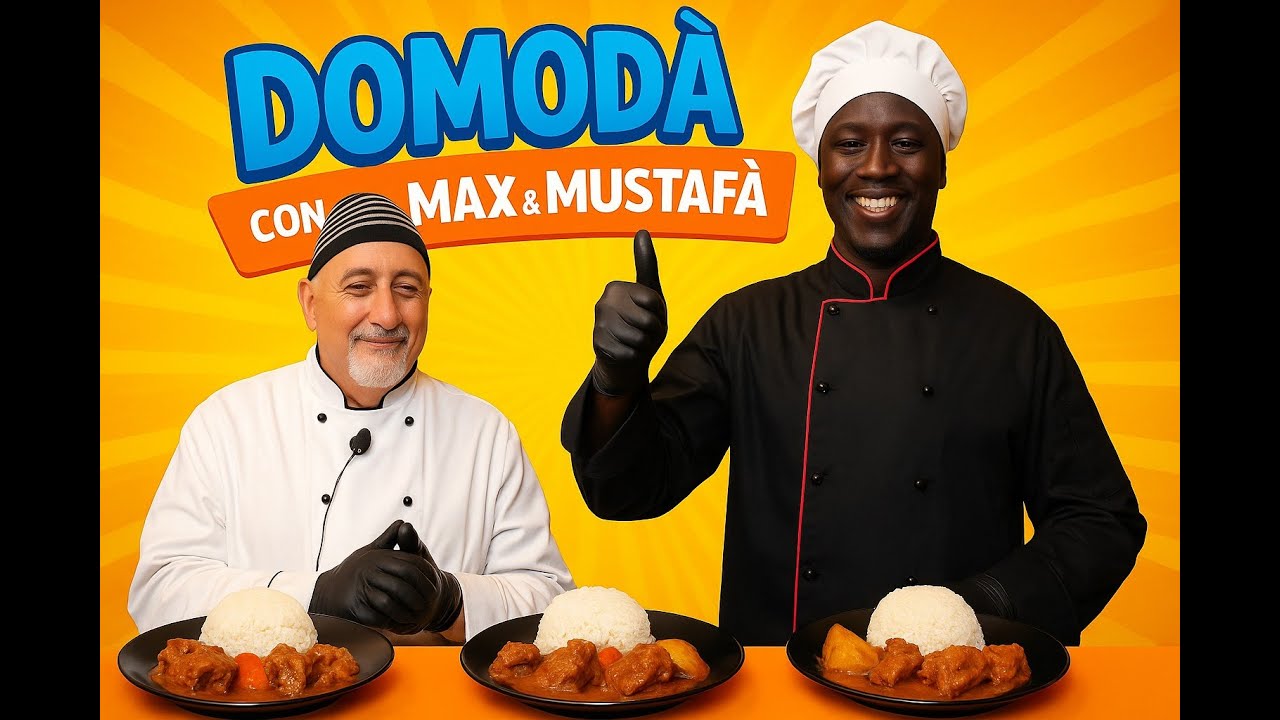 DOMODA' RICETTA ORIGINALE. Max e Mustafà preparano il piatto più famoso del Gambia.