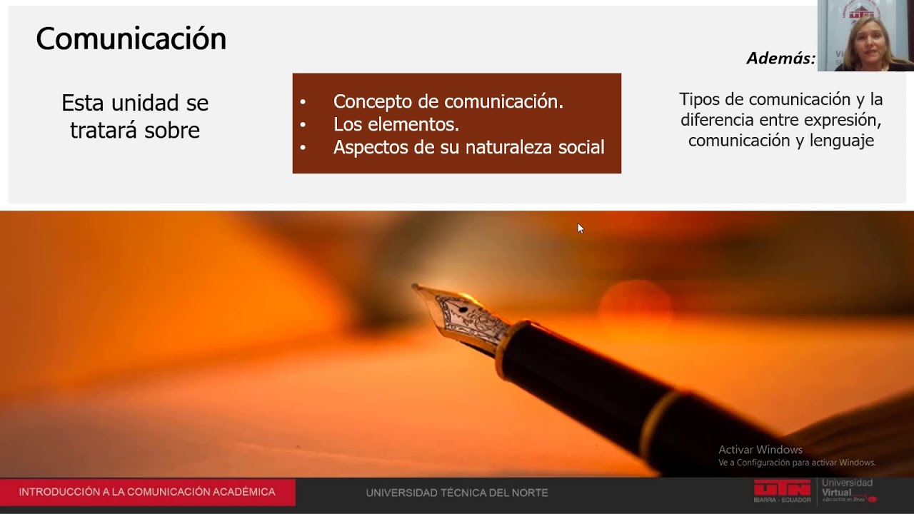 INTRODUCCIÓN A LA COMUNICACIÓN ACADÉMICA - D.A. LUZ MARINA PEREIRA.