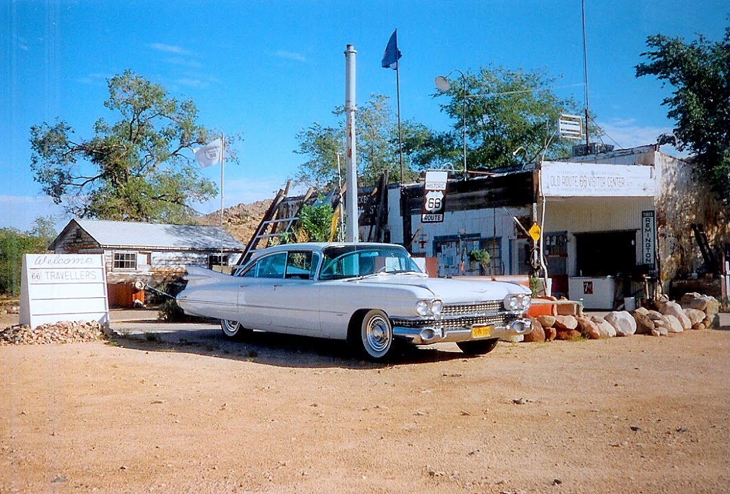 HACKBERRY GENERAL STORE - Bob Waldmire - Route 66 - August 13, 1995