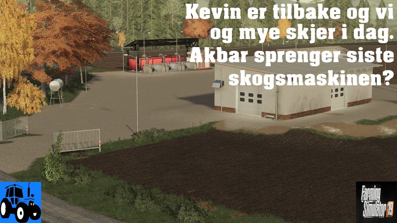 Let's Play Farming Simulator 2019 Norsk The Geiselsberg Farm Episode 58