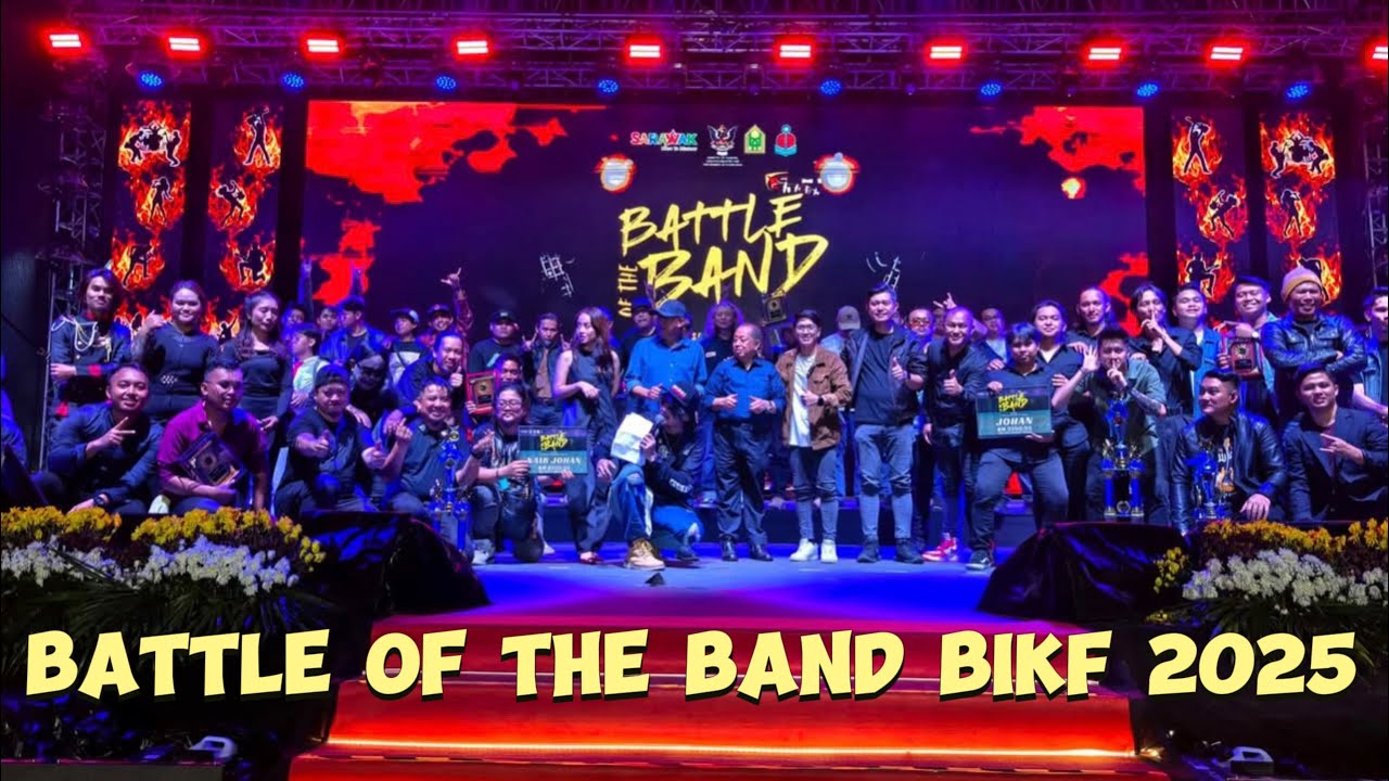 BATTLE OF THE BAND IN CONJUNCTION WITH BORNEO INTERNATIONAL KITE FESTIVAL 2025 || BINTULU || SARAWAK