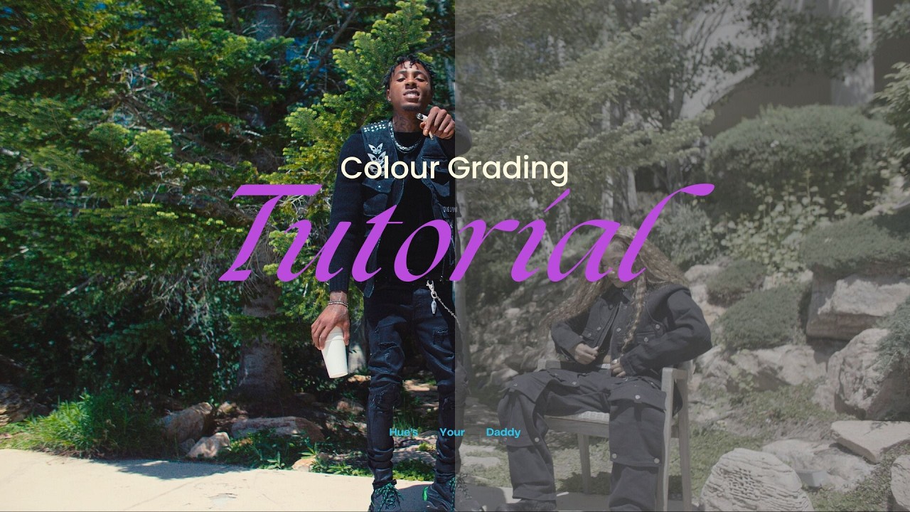 How To Color Grade S-Log Footage Like A Pro - NBA YoungBoy Music Video DaVinci Resolve