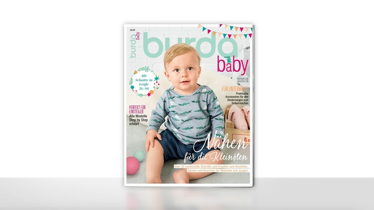 Einblick in die neue burda baby