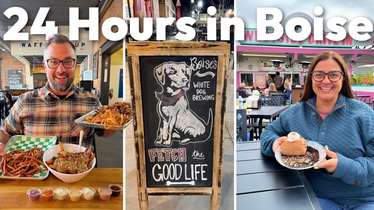 24 Hours in Boise Idaho | Must See, Do and Eat