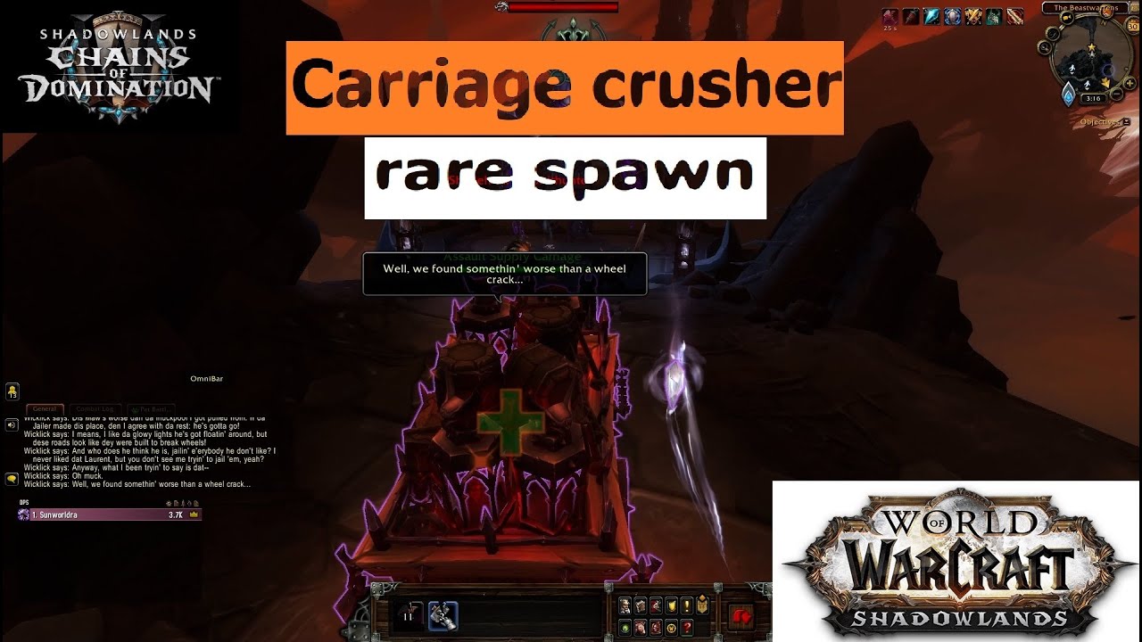 Carriage crusher rare spawn