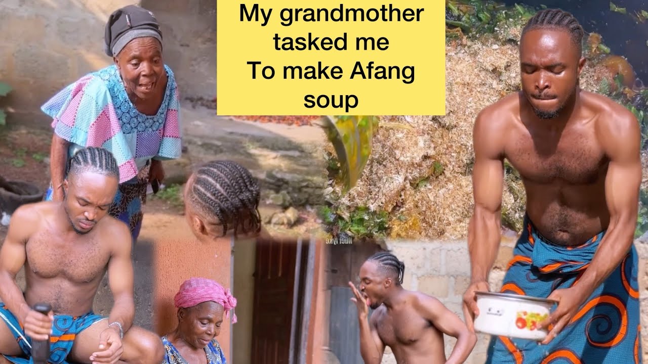 My grandmother tasked me to make Afang Soup