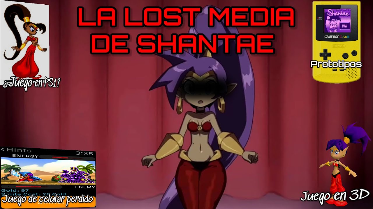 La Lost media de Shantae