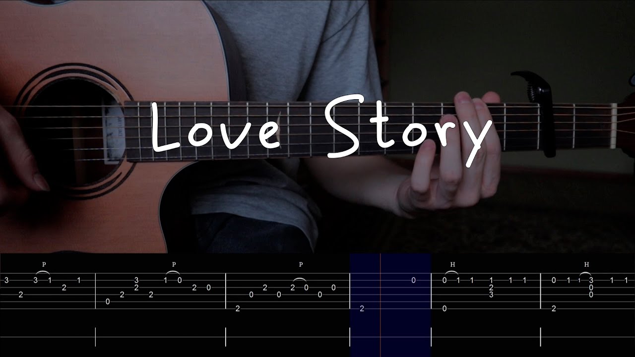 Love Story - GUITAR TUTORIAL (LESSON) - Taylor Swift / Fingerstyle Cover (+TABS)