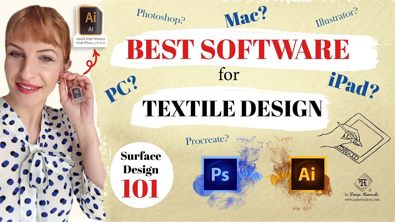 Software for textile design - Photoshop or Illustrator?