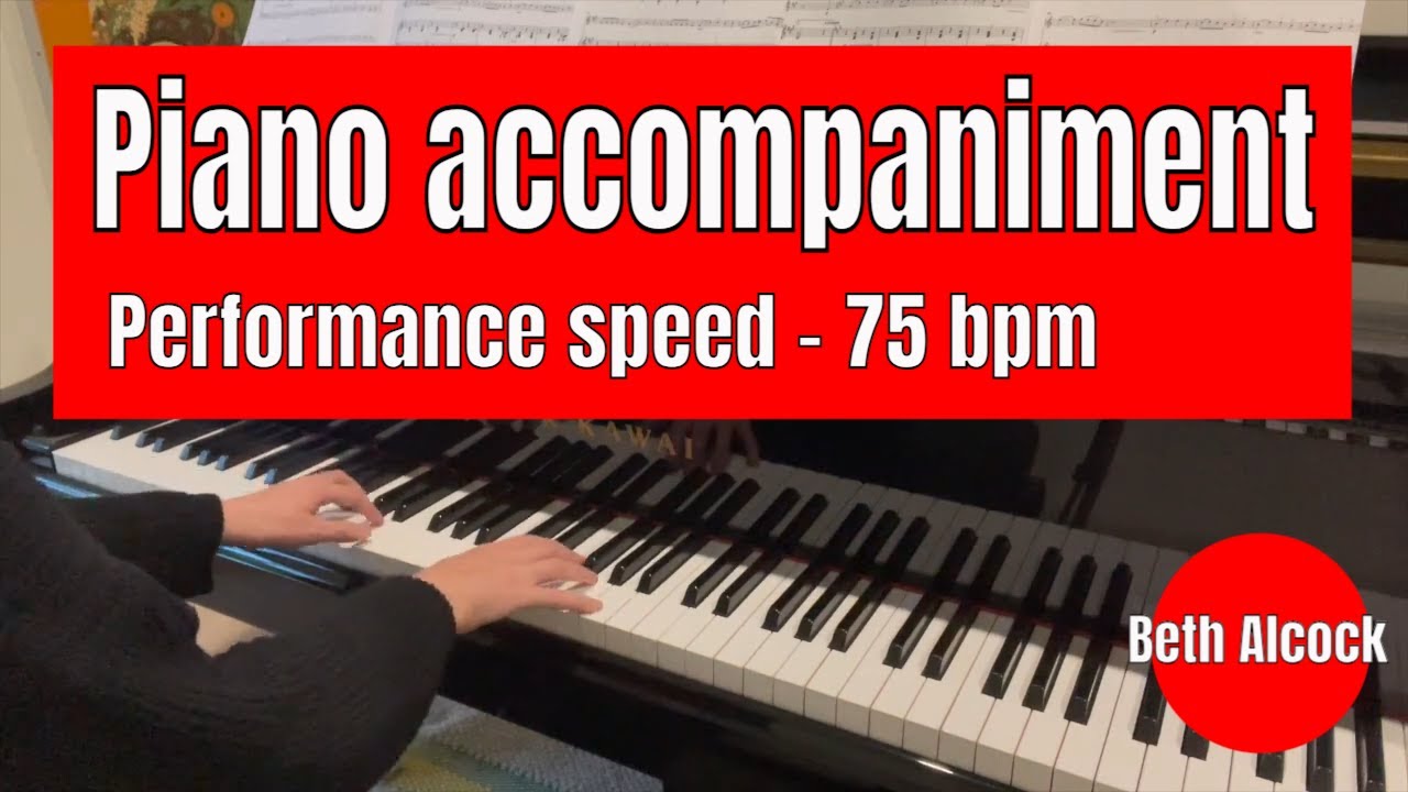 La Cinquantaine by Jean Gabriel Prosper Marie  | piano accompaniment - 75 bpm | AMEB violin grade 3
