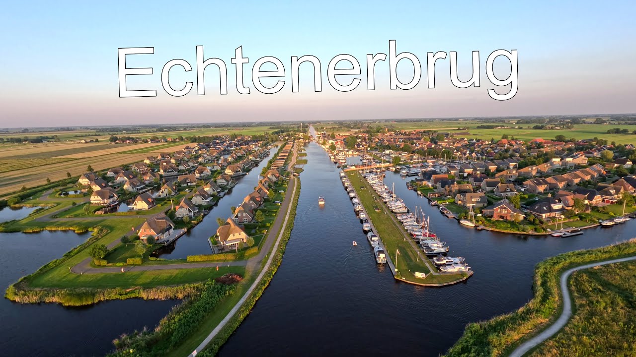 Typical Dutch Town: Echtenerbrug