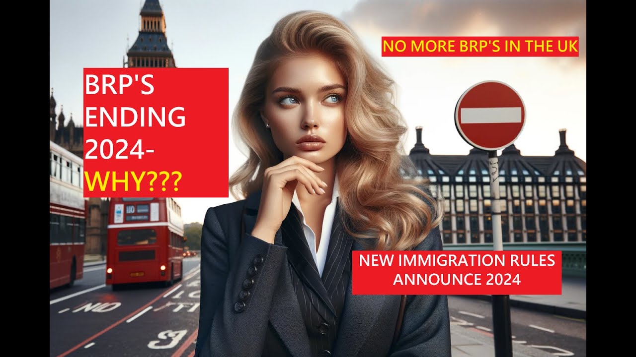 IMPORTANT NEWS: Why UK Biometric Residence Permit (BRP) | NO MORE BRP IN UK 2024-BRP CARD EXPIRING