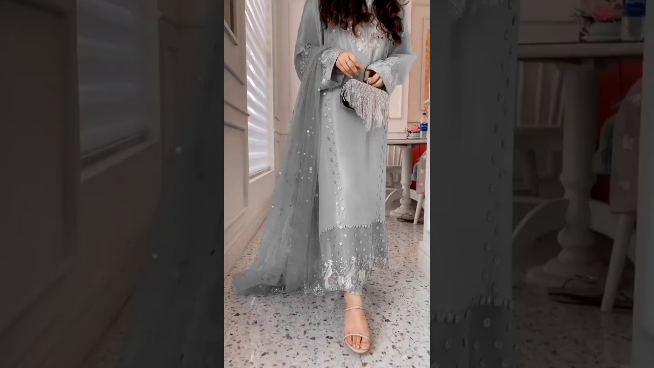 Walima dress design for girls 2024||party wear dress design||@Fairyfashions109