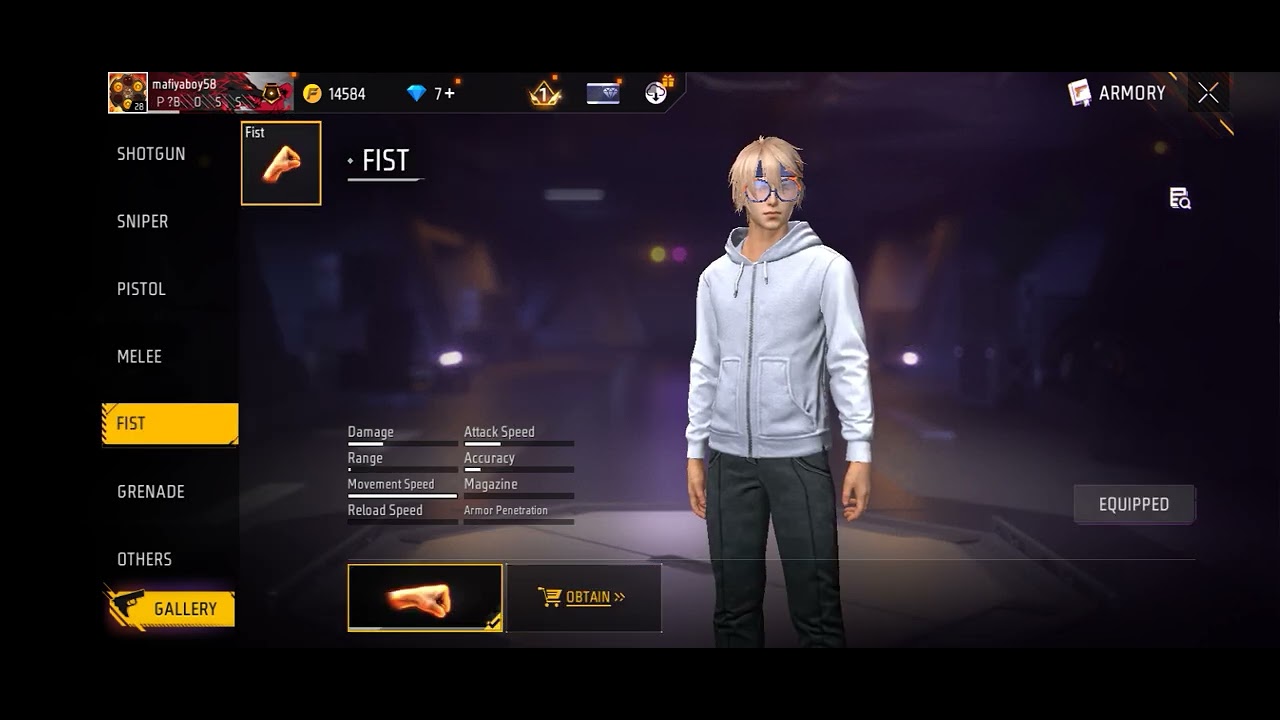 My new ID it has no evo guns