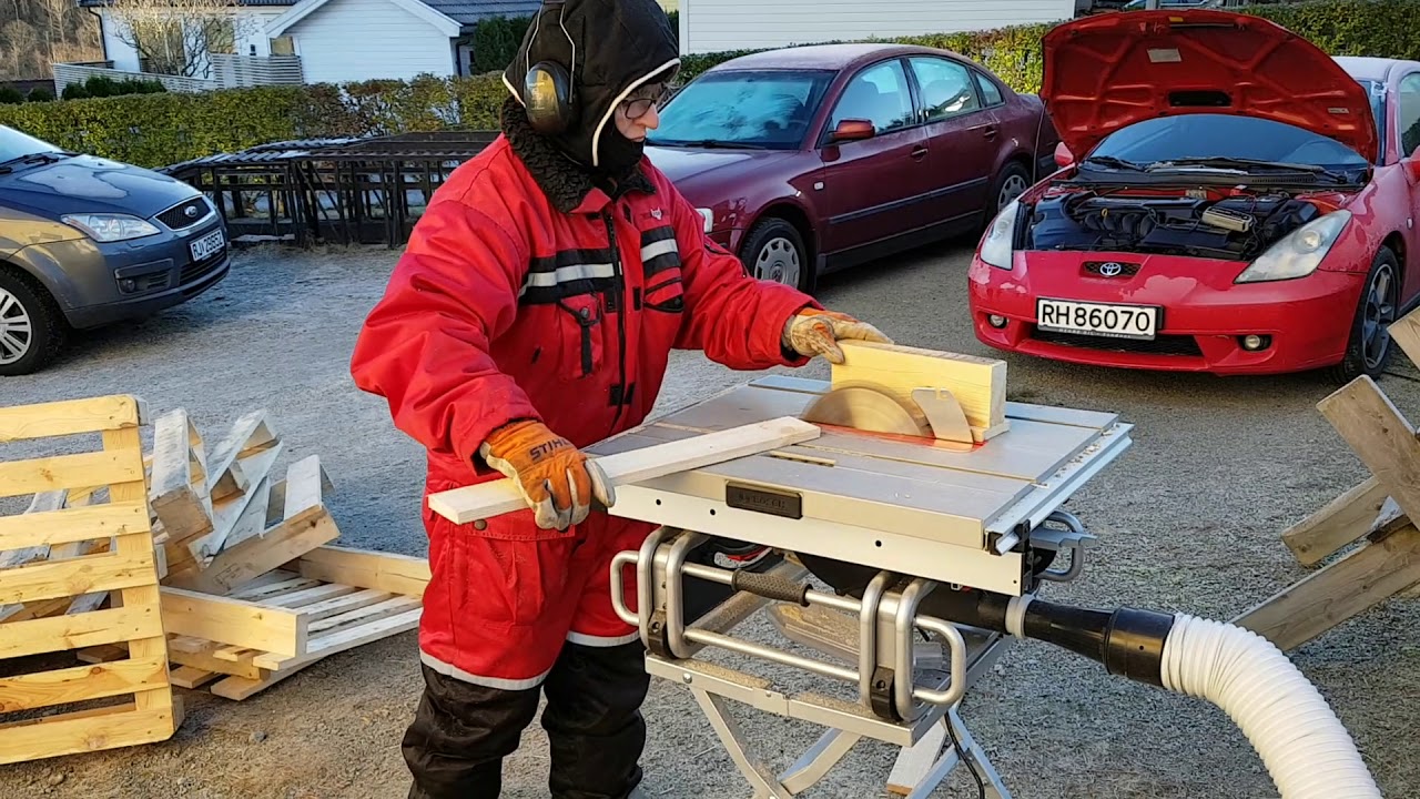 Bosch Table Saw GTS 10 J Professional With  Record Power  CX 2500 Dust Extractor And Fine Filter