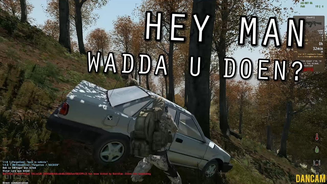 DayZ - ArgaSkånskaMän vs Admin