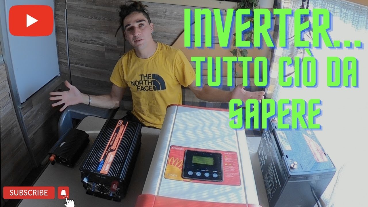 Inverter Come Funziona?.. quale scegliere ? Teoria & pratica...Camper  Ford Transit 1991