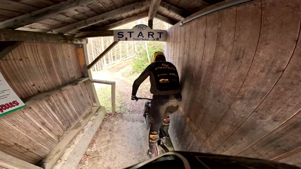 Todtnau Downhill Track 2025 Full lap with Henrie Kiefer