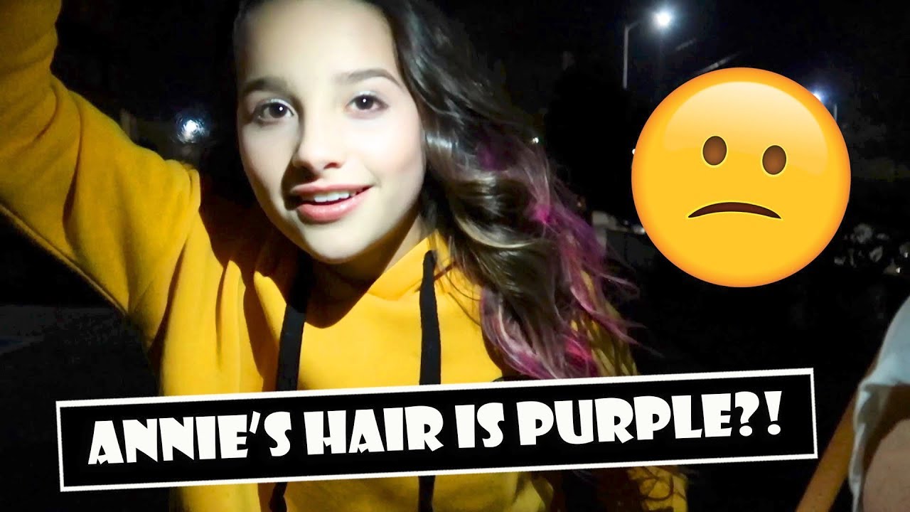 Annie's Hair Is Purple?! 😕 (WK 371.5) | Bratayley